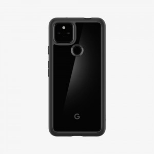 Spigen Air cushion technology Ultra Hybrid case for Pixel 5 Pixel 5A Case Matte Black | TWMS-40865