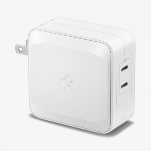 Spigen ArcStation™ Pro GaN Dual Port | 100W Usb-C Wall Charger White | PGOR-94725