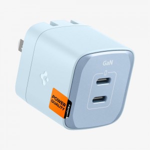 Spigen ArcStation™ Pro GaN Dual Port | 30W Usb-C Wall Charger Sierra Blue | USMQ-18956