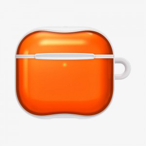 Spigen Classic C1 Airpods 4 Case Tangerine orange | JKOB-02931