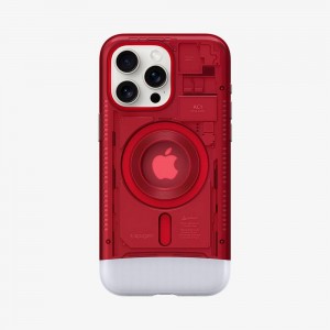 Spigen Classic C1 (MagFit) Iphone 15 Pro Case Ruby red | LXOD-82913