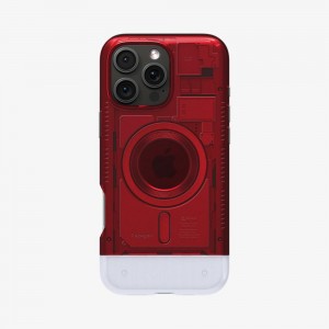 Spigen Classic C1 (MagFit) Iphone 16 Pro Case Ruby red | ROHB-84619