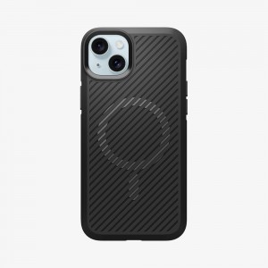 Spigen Core Armor (MagFit) Iphone 15 Case Matte Black | RKBE-76509