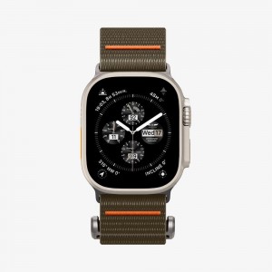 Spigen DuraPro Flex Ultra Apple Watch Ultra (49Mm) Band Khaki | IOGR-46329