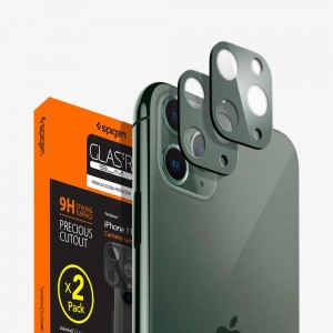 Spigen Full Cover Lens Protector Iphone 11 Pro Max Lens Protector Midnight Green | GJMC-80736