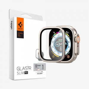 Spigen Glas.tR Slim Pro Apple Watch Ultra (49Mm) Screen Protector Titanium | QNZE-01658