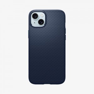 Spigen Liquid Air Iphone 15 Case Navy Blue | KFQI-74823