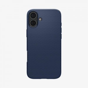 Spigen Liquid Air Iphone 16 Plus Case Navy Blue | SDKG-86751