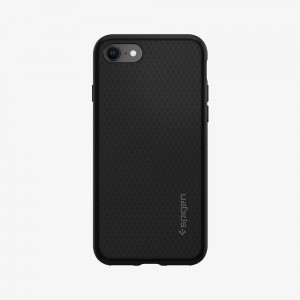 Spigen Liquid Air Iphone Se (3Rd Gen) Case Black | VIOP-83296