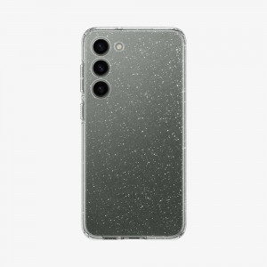 Spigen Liquid Crystal Glitter Galaxy S23 Plus Case Crystal Quartz Grey | YDAH-75214