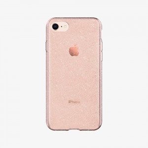 Spigen Liquid Crystal Glitter Iphone Se (3Rd Gen) Case Rose Quartz | JPFC-68924