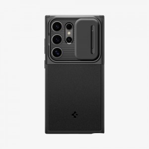 Spigen Optik Armor Galaxy S24 Ultra Case Black | OLZV-19786