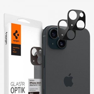 Spigen Optik Iphone 15 Lens Protector Black | KFRQ-40675