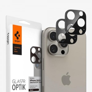 Spigen Optik Iphone 15 Pro Lens Protector Black | UWSR-43085