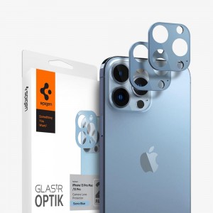 Spigen Optik Lens Protector Iphone 13 Pro Max Lens Protector Sierra Blue | WIVY-35910