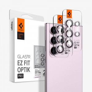 Spigen Optik Pro EZ Fit Galaxy S23 Ultra Lens Protector Lavender | MLGH-46809