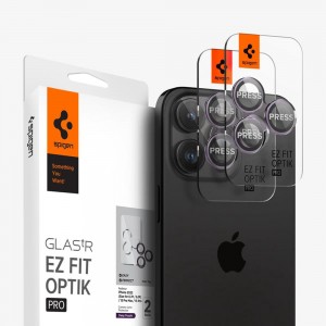 Spigen Optik Pro EZ Fit Iphone 15 Pro Max Lens Protector Deep Purple | JUOA-87065