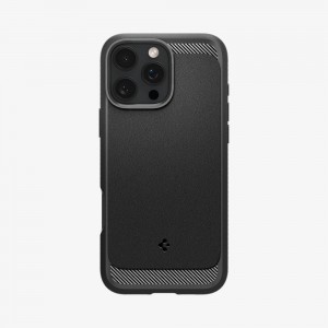 Spigen Rugged Armor (MagFit) Iphone 16 Pro Max Case Matte Black | JRWP-84371