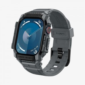 Spigen Rugged Armor Pro Apple Watch 10 (46Mm) Case + Band Dark Gray | KCVM-09274