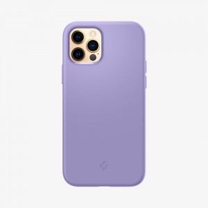 Spigen Silicone Fit Iphone 12 Pro Case Iris Purple | QHKJ-36079