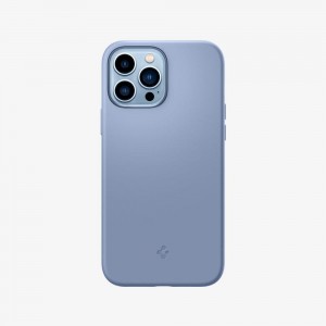 Spigen Silicone Fit Iphone 13 Pro Max Case Sierra Blue | OMQA-16935