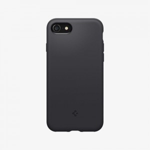 Spigen Silicone Fit Iphone 7 Case Black | DUBA-08431