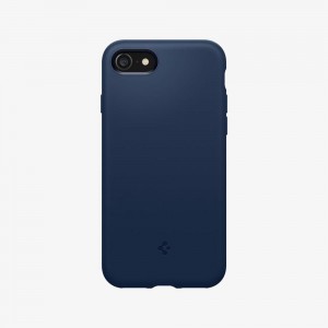 Spigen Silicone Fit Iphone 7 Case Navy Blue | YOJE-81395