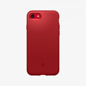 Spigen Silicone Fit Iphone Se (3Rd Gen) Case Red | KIRG-26139