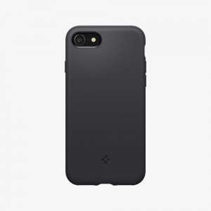 Spigen Silicone Fit Iphone Se (3Rd Gen) Case Black | HLON-69753