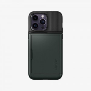 Spigen Slim Armor CS Iphone 14 Pro Max Case Abyss Green | EDXC-15872