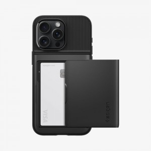 Spigen Slim Armor CS Iphone 15 Pro Case Black | RDNJ-36542