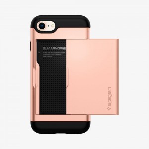 Spigen Slim Armor CS Iphone Se (3Rd Gen) Case Blush Gold | TVKG-79635