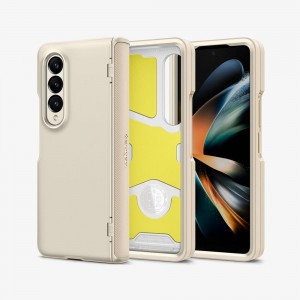 Spigen Slim Armor Pro Galaxy Z Fold 4 Case Pearled Ivory | JAKQ-31789