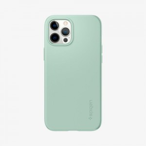 Spigen Thin Fit Iphone 12 Pro Max Case Apple Mint grey | CQSP-10862