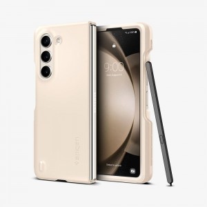 Spigen Thin Fit P Galaxy Z Fold 5 Case Pearled Ivory | ATPK-09368