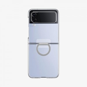 Spigen Thin Fit Ring My Sketch Galaxy Z Flip 4 Case Crystal Clear | FVPY-24578