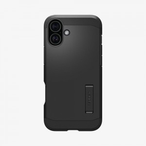 Spigen Tough Armor AI (MagFit) Iphone 16 Case Black | EHXD-31469