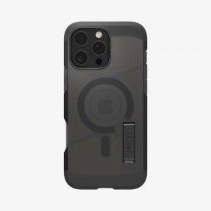 Spigen Tough Armor AI (MagFit) Iphone 16 Pro Max Case Frost Black | LUQR-93615