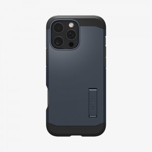 Spigen Tough Armor AI (MagFit) Iphone 16 Pro Case Metal Slate | HZLI-45869