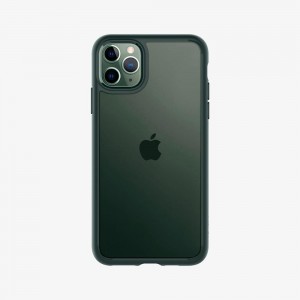 Spigen Ultra Hybrid Iphone 11 Pro Max Case Midnight Green | VXQI-90384