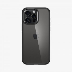 Spigen Ultra Hybrid Iphone 15 Pro Max Case Matte Black | JMTL-35061