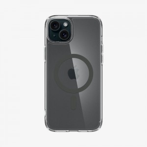 Spigen Ultra Hybrid (MagFit) Iphone 15 Case Graphite Grey | GRWI-54862