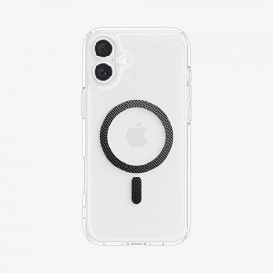 Spigen Ultra Hybrid (MagFit) Iphone 16 Case Carbon Fiber White | LNSB-82407