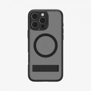 Spigen Ultra Hybrid S (MagFit) Iphone 16 Pro Case Frost Black | LXMI-49513