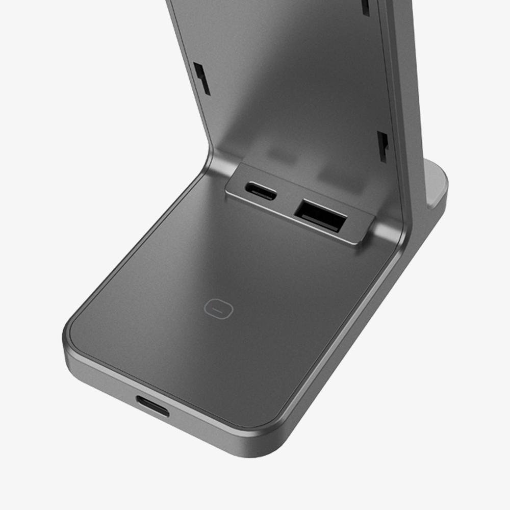 Spigen 3-in-1 Stand Apple 3-In-1 Stand S318w Gunmetal | CBVQ-41203