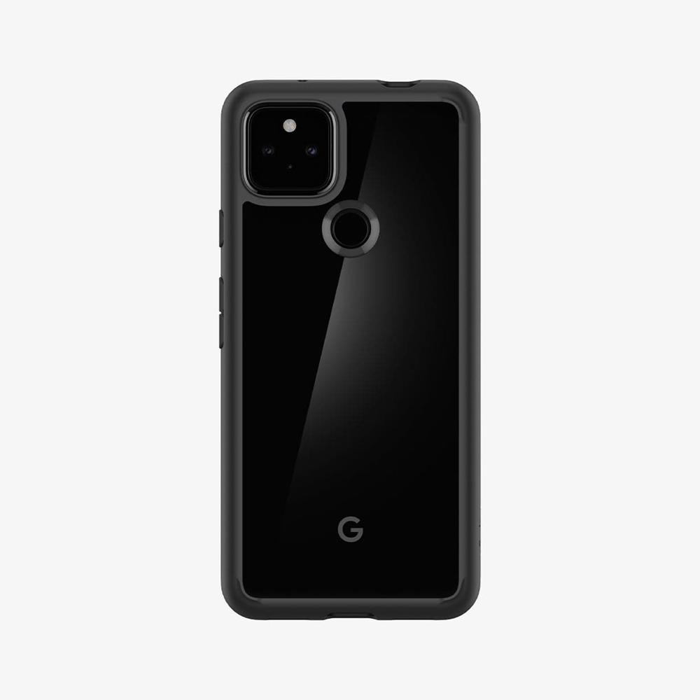 Spigen Air cushion technology Ultra Hybrid case for Pixel 5 Pixel 5A Case Matte Black | TWMS-40865