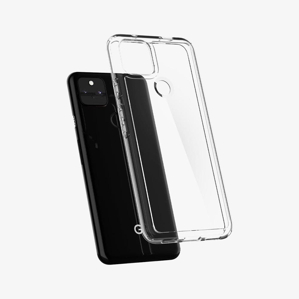 Spigen Air cushion technology Ultra Hybrid case for Pixel 5 Pixel 5A Case Crystal Clear | DLFV-47306