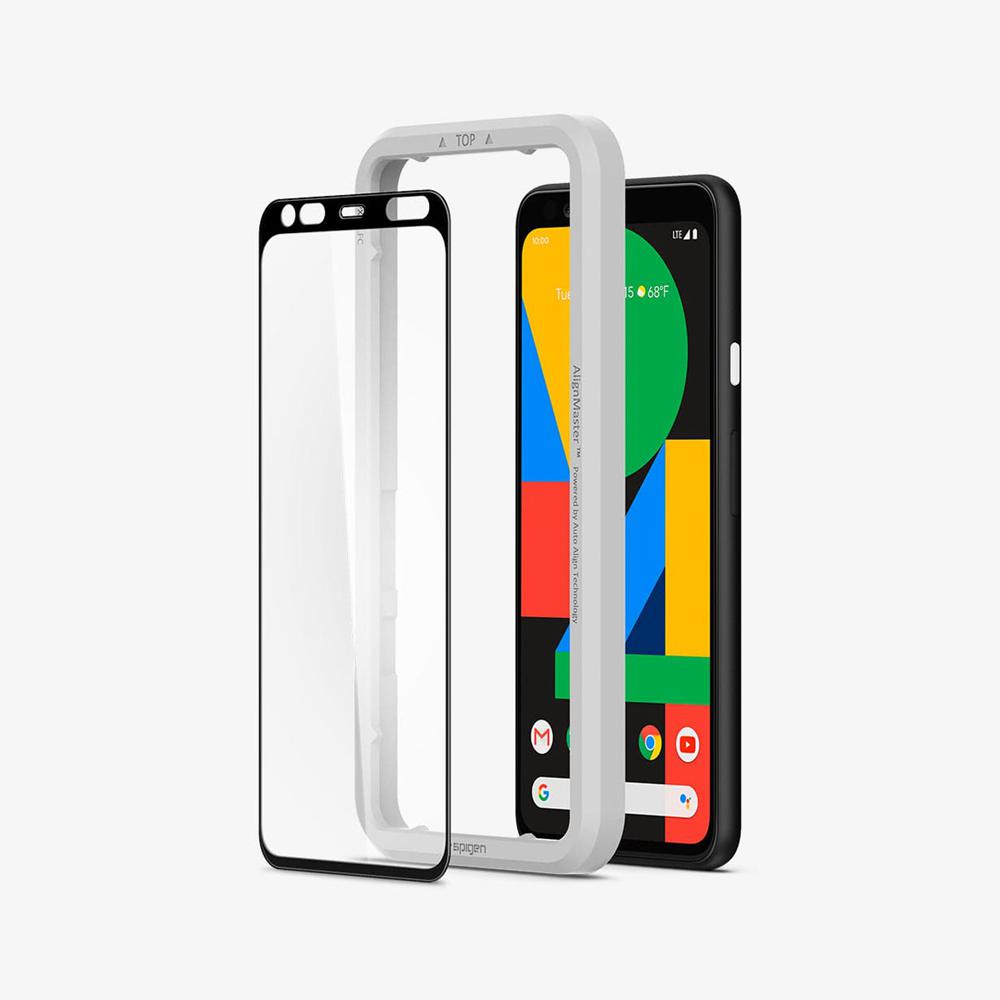 Spigen Alignmaster Full Cover Pixel 4 Xl Screen Protector Clear | QYDE-39051