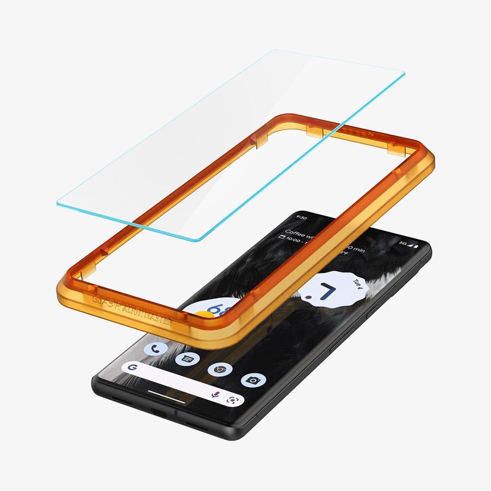 Spigen Alignmaster Pixel 7 Screen Protector Transparency | ERQW-87491