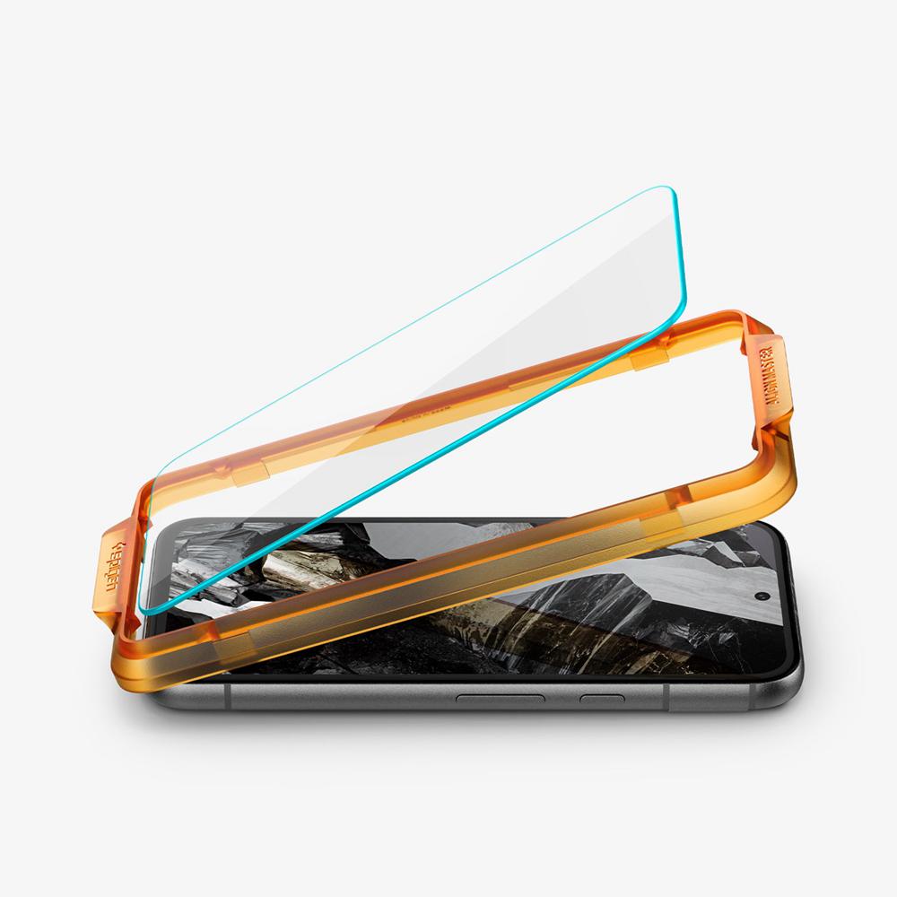 Spigen Alignmaster Pixel 8A Screen Protector Clear | ZDOY-14295